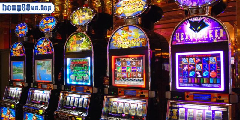 Các loại máy trong casino tại BONG88
